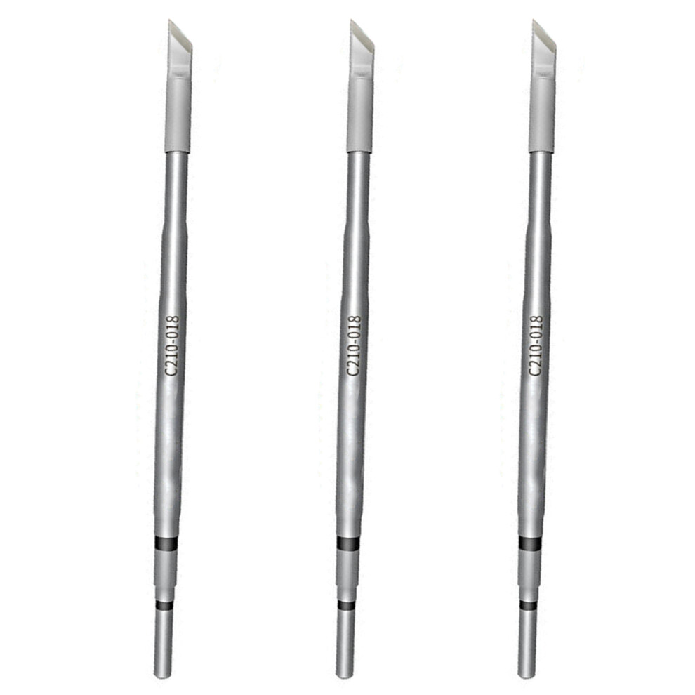 3X C210 Series Soldering Tip Lead-Free Solder Welding For T210 Handle Sugon T26 T26d Station(018) 4853956083711