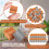 200Pcs Roof Tiles Building Set Miniature Shingles 4