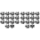 28Pieces Golf Shoe Spikes Thread Screw Easy Replacement for Most Shoes Models 1