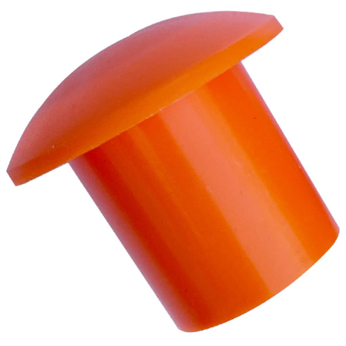 80 Pcs Rebar Caps, Orange Covers Caps for Stake, 10M -25M 1