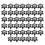 80PCS Fast Lock Golf Spikes Replacement Shoe Cleats Replacements Easy Install 2