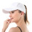 2Pcs Women Criss Ponytail Baseball Cap,Pink+Black 4