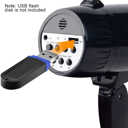 35 Watt Power Portable Speaker PA Bullhorn 2