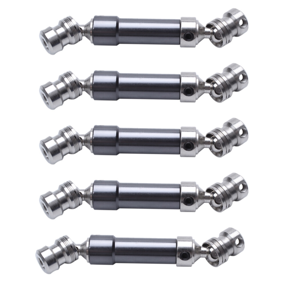 5Pcs Metal Rear Center Drive Shaft CVD Transmission for 1:12 12428 12423 RC Car Desert Off-Road-image-OPC-PJ27CFD-NEW
