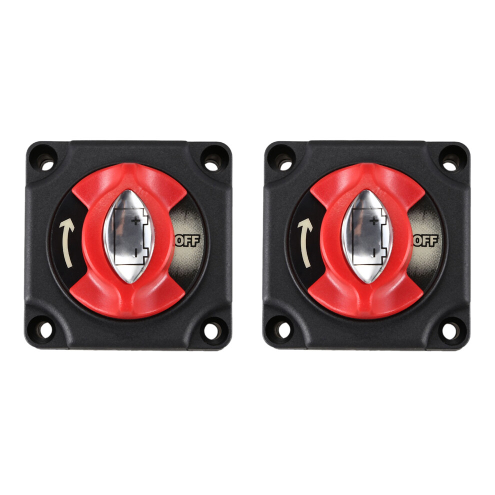 2X Automotive 300A Battery Isolator Disconnector Circuit Breaker Disconnect Switch For Car Boat Yacht Atv 4853956090375