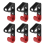 6Pcs Tire Wheel Rim Hub Hanging Metal Hook Holder 3