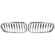 Front Fence Grill Grille ABS Chrome for- Z4 E85 E86 2003-2009