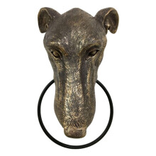 Dog Door Knocker Retro Knockers for Front Decoration D
