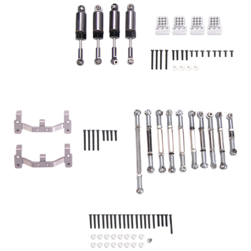 Steering Link Rod Pull Mount Seat Set-Titanium 2