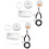 2X Jewelry Findings Set Making Kit Beading and Repair Tools 1