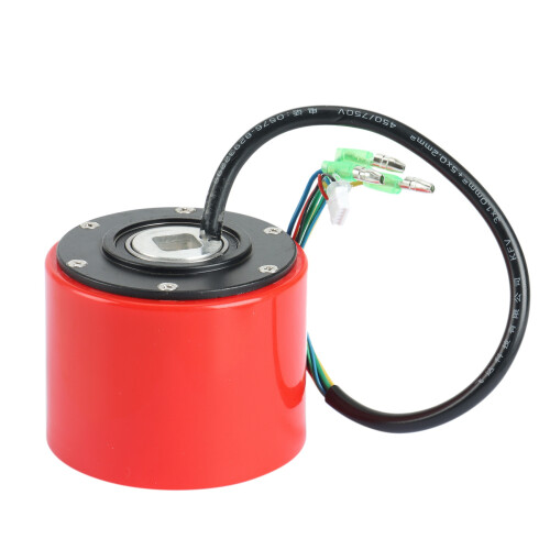 75mm Hub Motor Wheel Electric Skateboard Brushless Wheels,Red