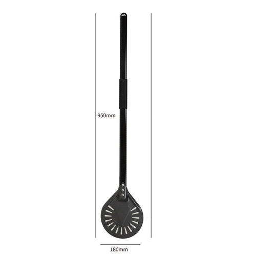Metal Round Pizza Tool Aluminum Adjustable Pastry Removable Handle 1