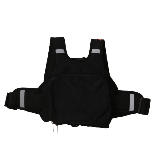 Motorcycle Adjustable Seat Belt for Kids Fixed Safety Harness Black