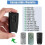 2pcs Garage Door Remote Control for EcoStar RSC2-433 RSE2-433 RSZ1-433, Gate Handheld Transmitter 2