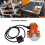 Concrete Vibrator Vibration Motor 30W 220V Single Phase Aluminum 2