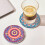 Coasters for Drinks, 8 Pcs Absorbent Stone Wooden Table 4