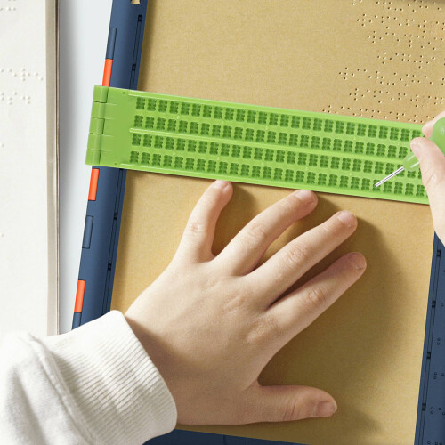 4 Lines 28 Cells Braille Writing Kit (2) 2