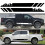 2Pcs Side Skirt Sticker Long Stripe Mountains Body Decals Stickers 2