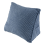 Backrest Cushion Wedge Pillow Back Lumbar Pad (Blue) 2