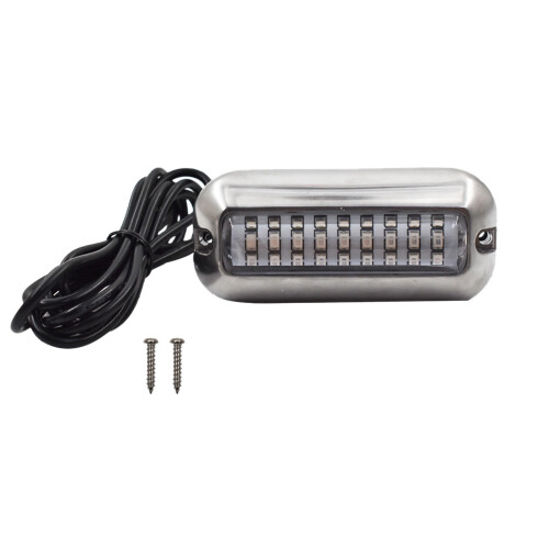 2Pcs 27 Blue LED Stainless Lights 2