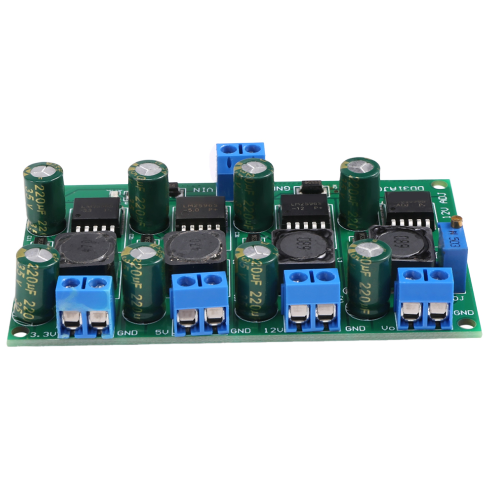 3A 4 Channels Multiple Switching Power Supply Module Converter Board 4853956011707