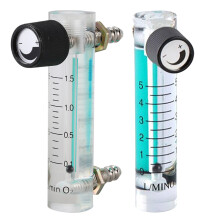 2 Pcs Oxygen Flow Meter Flowmeter with Control Valve for Air Gas, 0.1-1.5LPM 1.5L & 0.1-5LPM 1L