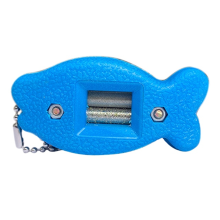 Hanging Ice Hockey Shoe Blades Sharpener Skate Accessories-Blue