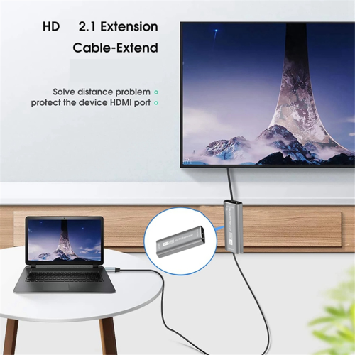 8K HD TV Repeater Signal Booster Amplifier 30M B 2