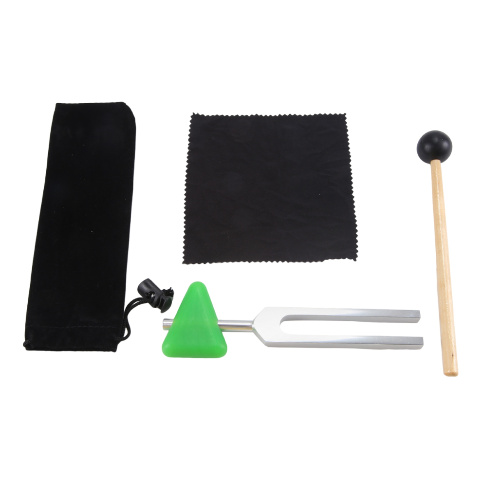 Exogio Tuning Fork 528Hz Forks With Hammer And Cleaning Cloth