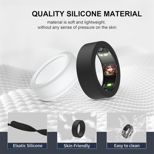 Silicone Ring Protector for Ring, 3 Pack Elastic Cover 2