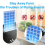 Flying Insect Trap Indoor Fly Trap,Catching Fruit Flies EU Plug 4