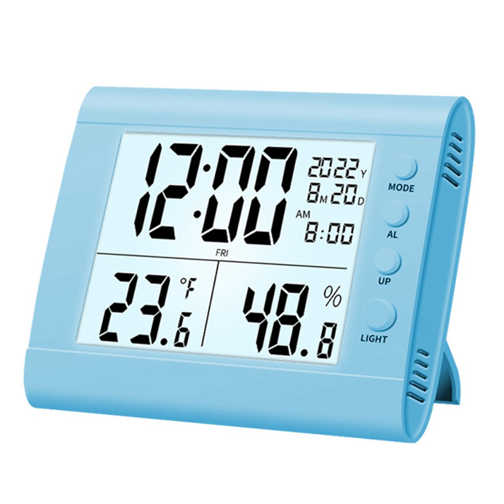Digital Alarm Clock, Gift For Friends And Children Blue Exogio