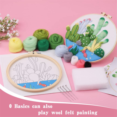 Needle Felt Supplies for Beginners,Needle Set,Felt 2