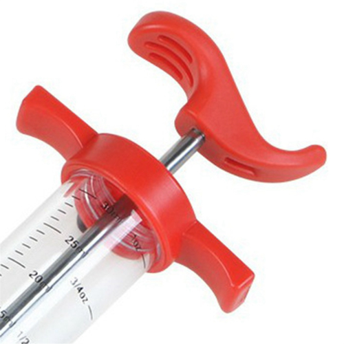 Meat Injector Syringe - 3 Marinade Needles for BBQ, Meats 2