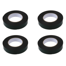 4X Black Super Strong Permanent Double Sided Self Adhesive Foam Car Trim Body Tape Width:25mm