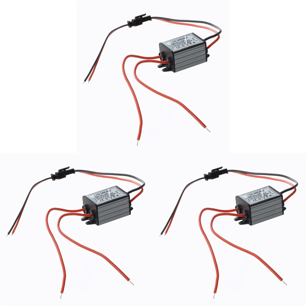 3X 3W Led Lamp Driver Electrical Transformer 85V - 265V 4853956022642