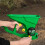 Hand Fertilizer Spreader, Garden Seeder, ABS Material, 560g 3