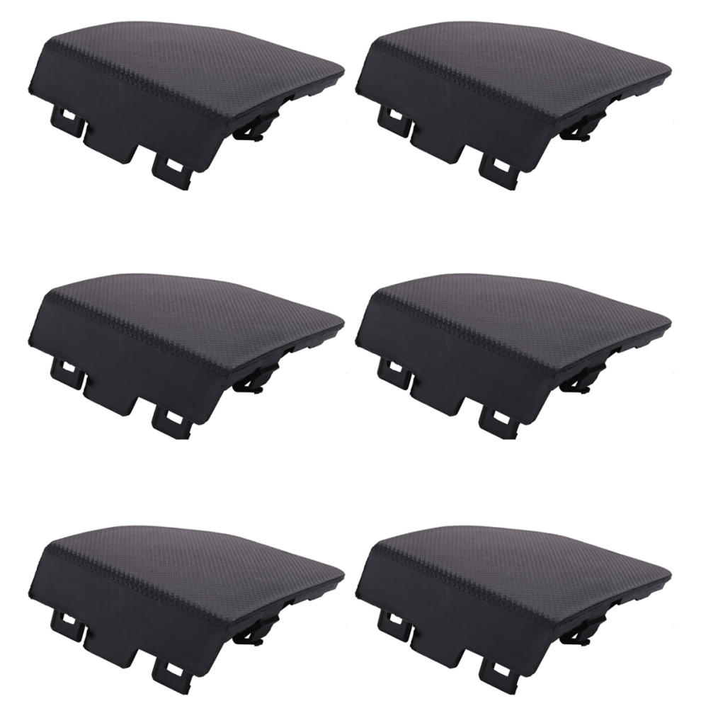6X Front Bumper Tow Hook Cover Towing Cap Trailer For Vios 2014 2015 2016 52721-0D050 4853956021621
