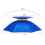 Double Layer Windproof Umbrella Overhead Headwear Cap 2