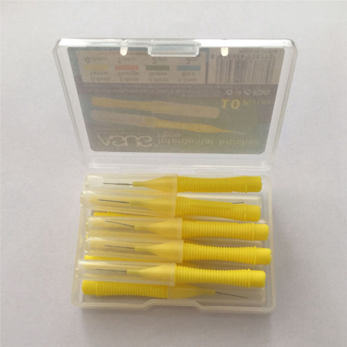 30Pcs/Box 0.4MM Straight Interdental Brush Teeth Cleaning 2