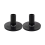 24Pcs Cymbal Sleeves 8PCS 38X26mm Black Drum Replacement for Shelf Kit 4