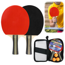 Highperformance table tennis racket set with balls and storage case for indoor and outdoor use