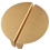 16Pack Champagne Gold Drawer Pulls,2.5 Inch Half Moon Cabinet Drawer Pulls Kitchen Handles, Cabinet Hardware Pulls 3