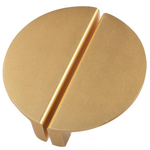 16Pack Champagne Gold Drawer Pulls,2.5 Inch Half Moon Cabinet Drawer Pulls Kitchen Handles, Cabinet Hardware Pulls 2