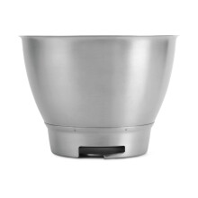 Kenwood Mixing Bowl, Stainless Steel Bowl Chef Elite Food Processor Accessories 4,6 Liter Silver