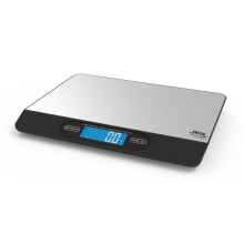 ABCON Multipurpose Digital 10kg 22lb Large Kitchen Postal Parcel Weighing Scales with USB Anti-Fingerprint Slim Cooking Baking Food Ingredients Liquid