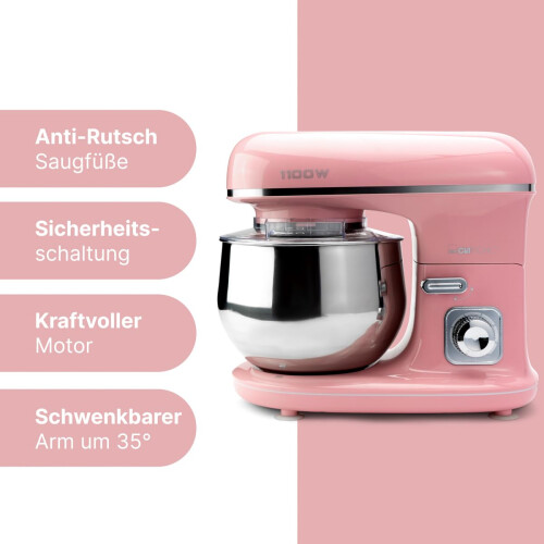 CLATRONIC KM 3711 PINK Foodprocessor 1