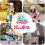 Adjustable roller skates for beginners  Threepoint balance for children, storage bag. Pink E 3