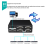 MT-RS104 Active Serial RS232 Splitter Bi-Direction Switcher -EU Plug 5