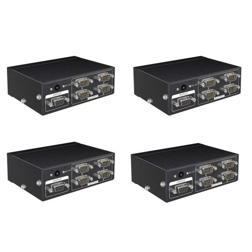 MT-RS104 Active Serial RS232 Splitter Bi-Direction Switcher -EU Plug